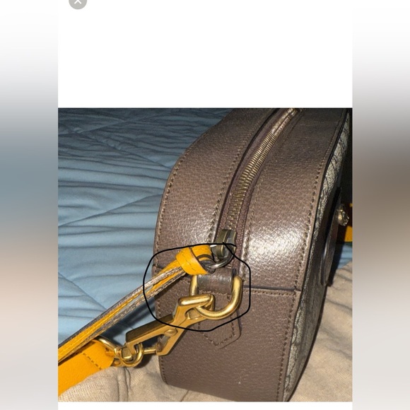 Gucci Supreme Monogram Web Neo Vintage crossbody unisex Authentic - Picture 15 of 16